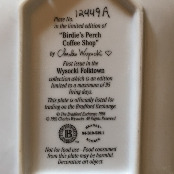 Charles Wysocki plates - Picture 8 of 8